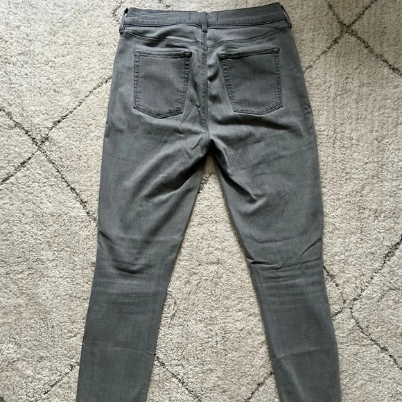 Pacsun ripped ankle denim gray jean - Picture 2 of 5